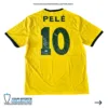 Pele Signed Brazil Jersey