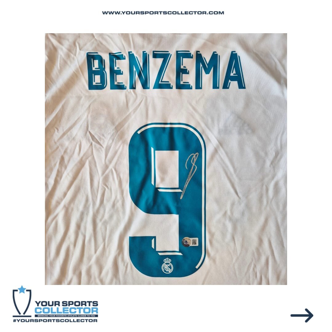 Karim Benzema Signed Real Madrid Jersey - Image 3