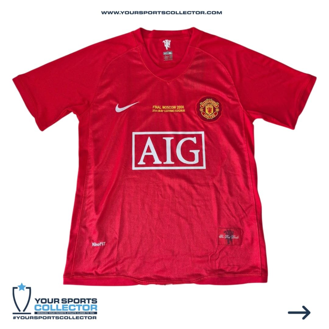 Cristiano Ronaldo Signed Champions League Final Manchester United Jersey - Image 2