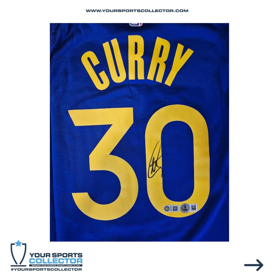 Stephen Curry Signed Golden State Warriors Jersey - Image 3