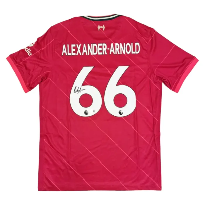 Trent Alexander-Arnold Signed Liverpool Jersey