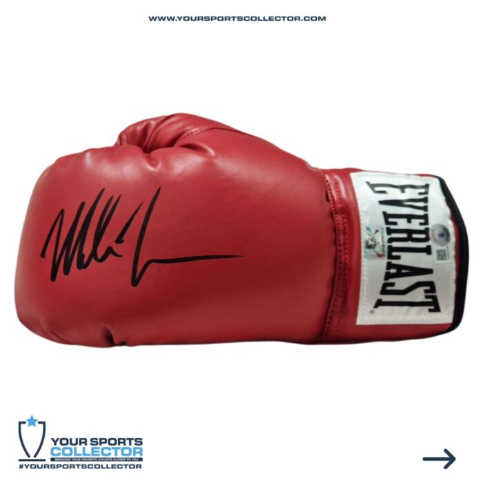 Mike Tyson Signed Boxing Glove