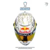 Max Verstappen Signed Mini Racing Helmet - Image 4