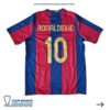 Ronaldinho Signed 2007/2008 Barcelona Jersey