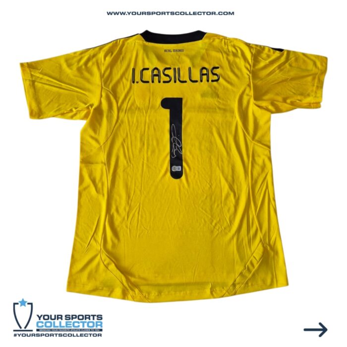 Iker Casillas Signed Real Madrid Jersey