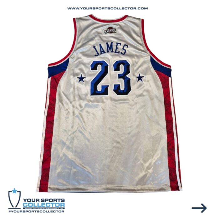 Lebron James Signed 2008 Eastern Conference All Star Jersey. LE 6/23 - Image 2