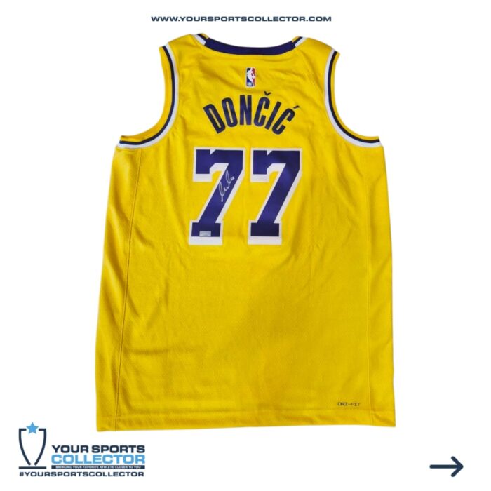 Luka Doncic Signed Los Angeles Lakers Jersey