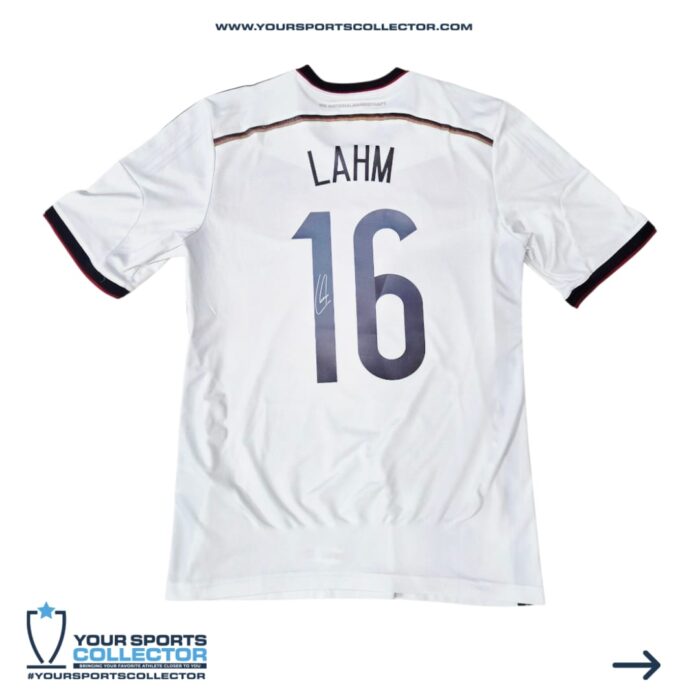 Philipp Lahm Signed 2014 Germany World Cup Jersey
