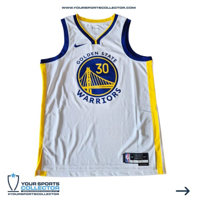 Stephen Curry Signed Golden State Warriors Home Jersey - Image 2