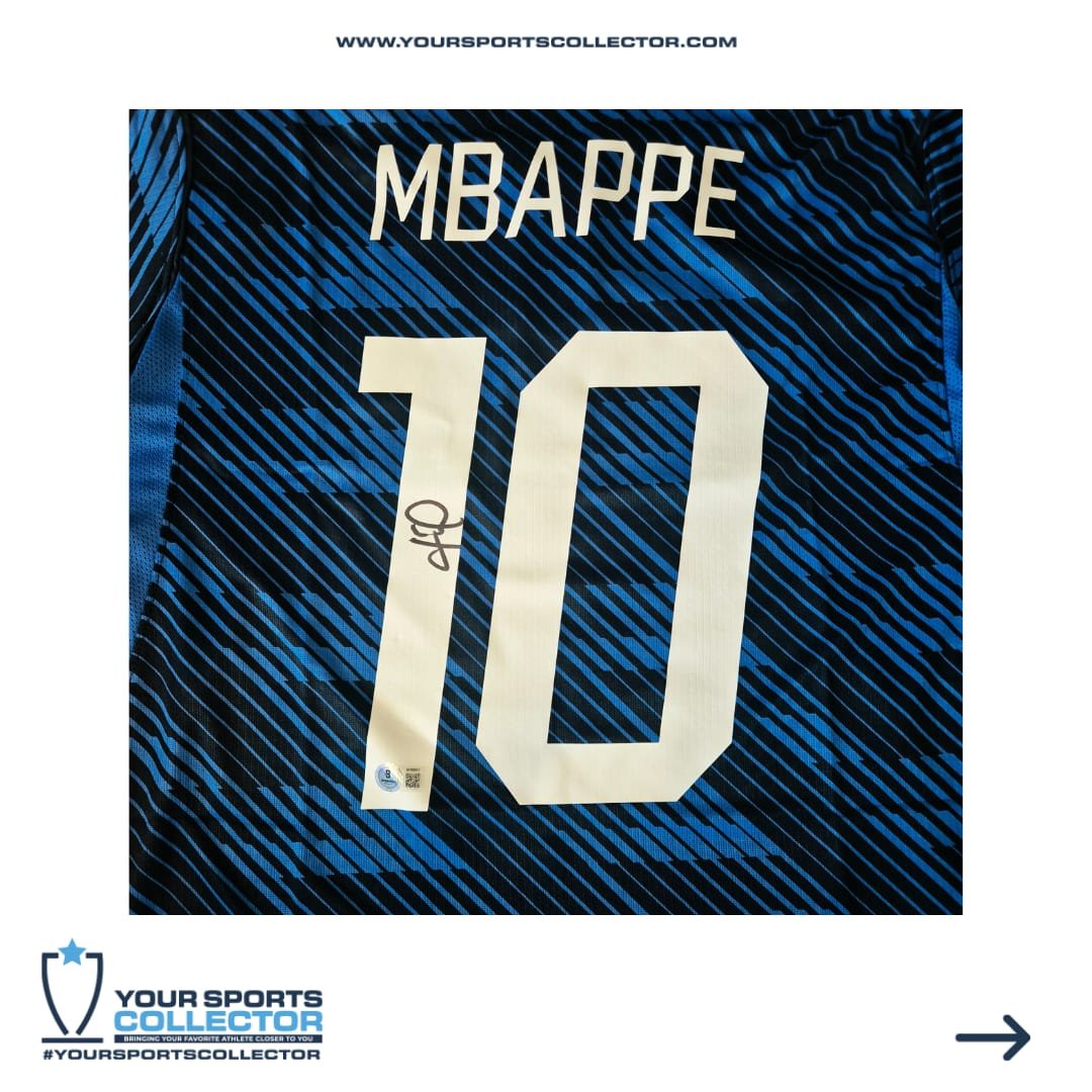 Kylian Mbappe Signed 2026 France Jersey - Image 3